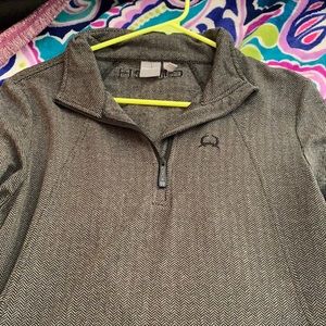 Cinch grey pullover size M